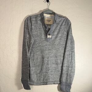 Abercrombie and fitch vintage muscle Henley style shirt size large